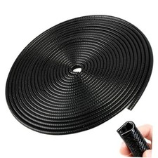 Car Door Edge Guards Black 32.8ft 10m , Car Door Protector Rubber Edge 32.8FT