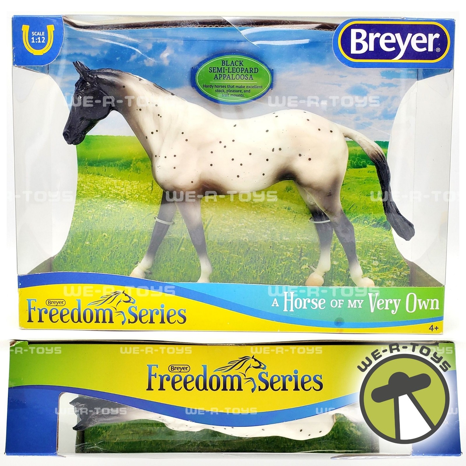Breyer Freedom Series Semi-Leopard Appaloosa 1:12 Scale Horse Figure 2019 NRFP