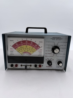 #ad Heathkit Engine Analyzer Model CM 1050 Manual And Connections Working $49.99