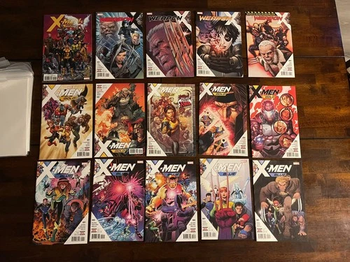 X-Men 2017 Lot: X-Men Prime #1, Weapon X #1-4, X-Men Blue #1-5, X-Men Gold #1-5