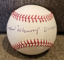 Charles Whammy Douglas Signed Major League Baseball Pittsburgh Pirates JSA COA