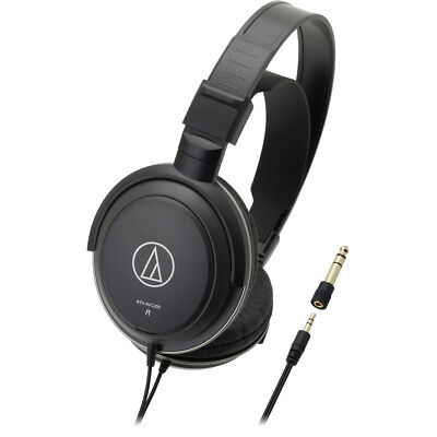 Audio-Technica ATH-AVC200, Kopfhörer, schwarz