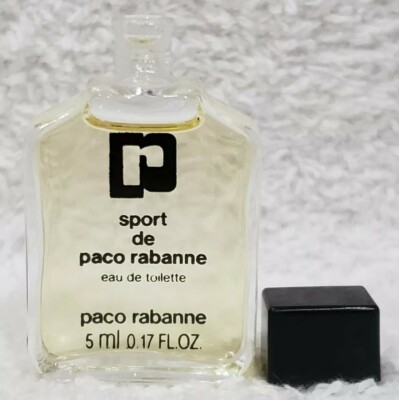 Paco Rabanne SPORT DE PACO RABANNE Eau De Toilette EDT Men .17 oz