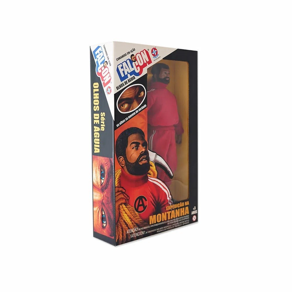 GI JOE FALCON MOUNTAIN EXPEDITION EAGLES EYES FROM ESTRELA BRAZIL