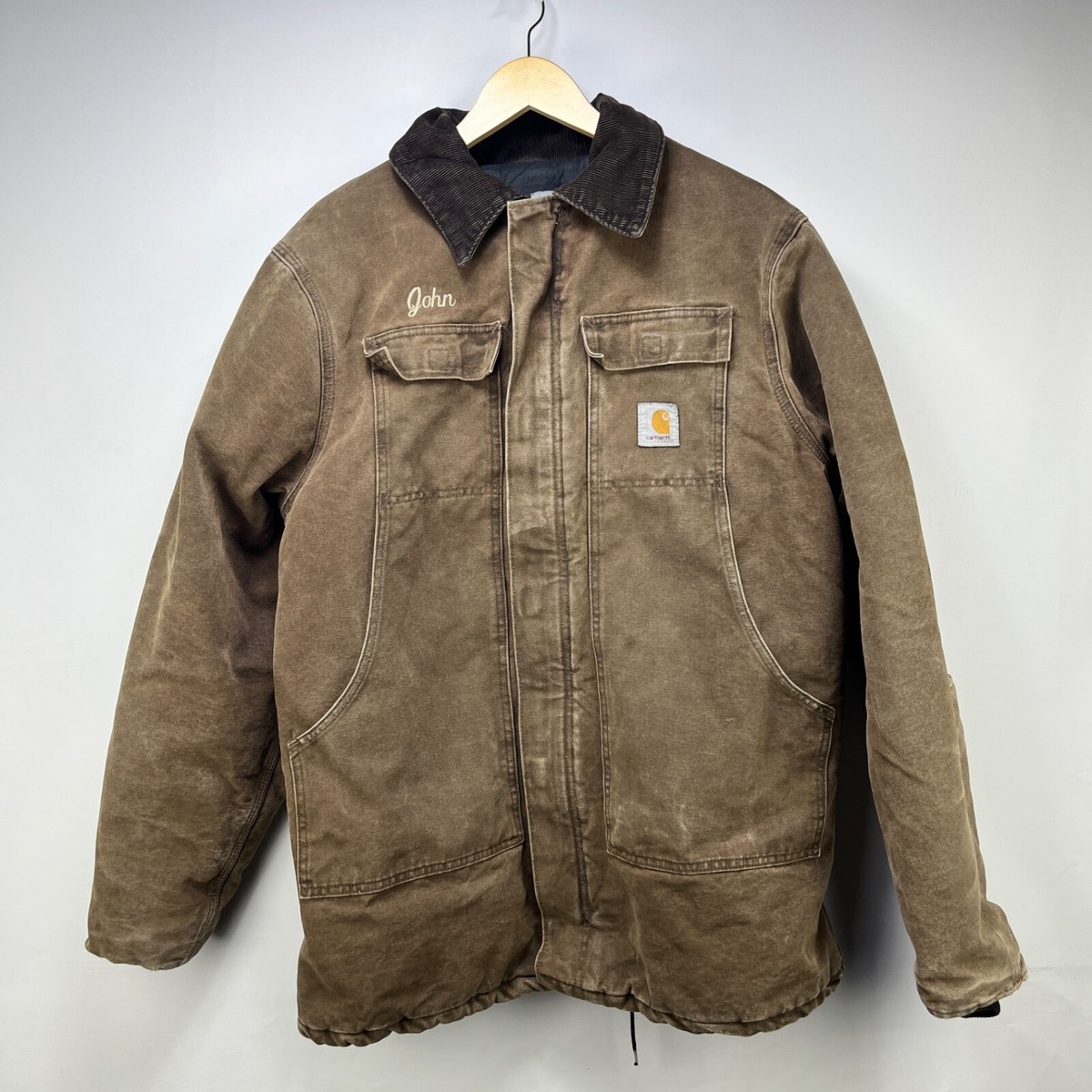 Carhartt ジャケット90s Vintage 90s Carhartt Union Made C26CHT Quilted Jacket Large Tall