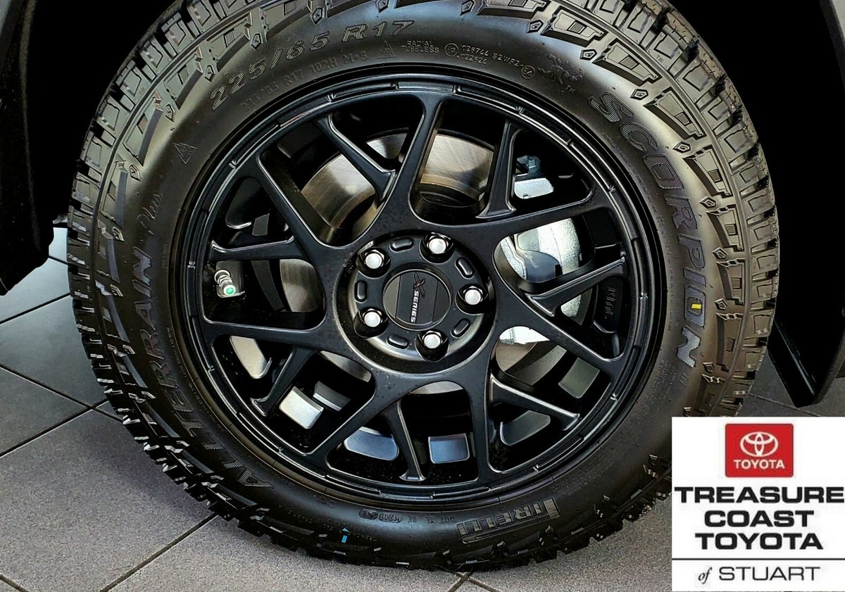 NEW TOYOTA RAV4 2018-2021 XP MATTE BLACK X-SERIES 17 INCH WHEEL