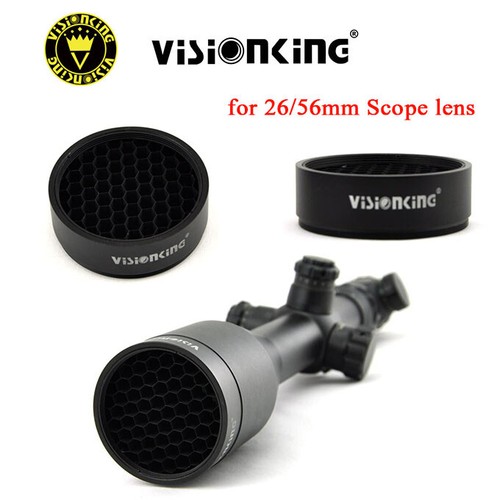 26/56mm Rifle Scope Killflash Sunshade Protective Caps Mesh