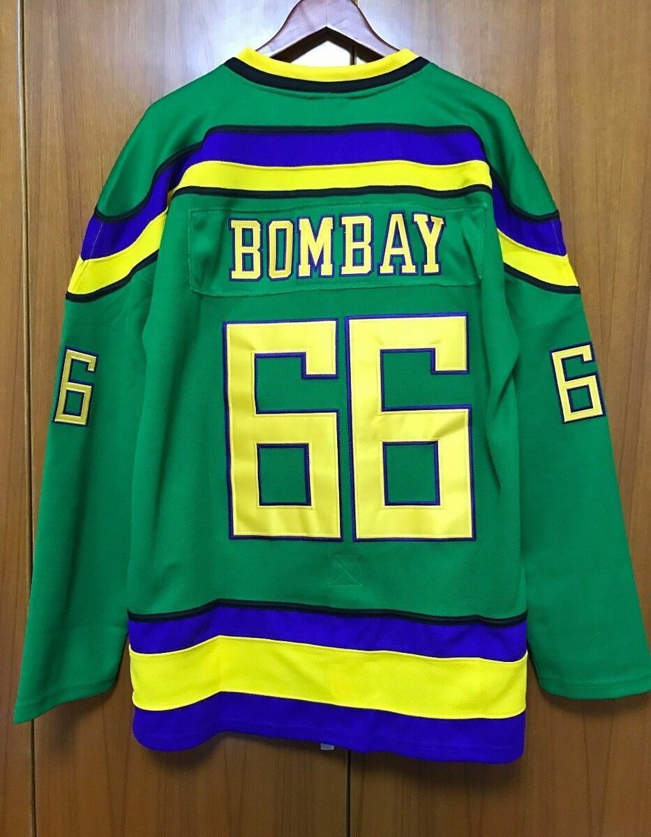 Select Your Favorite *MIGHTY Ducks* Player Small 44 / #66 Bombay