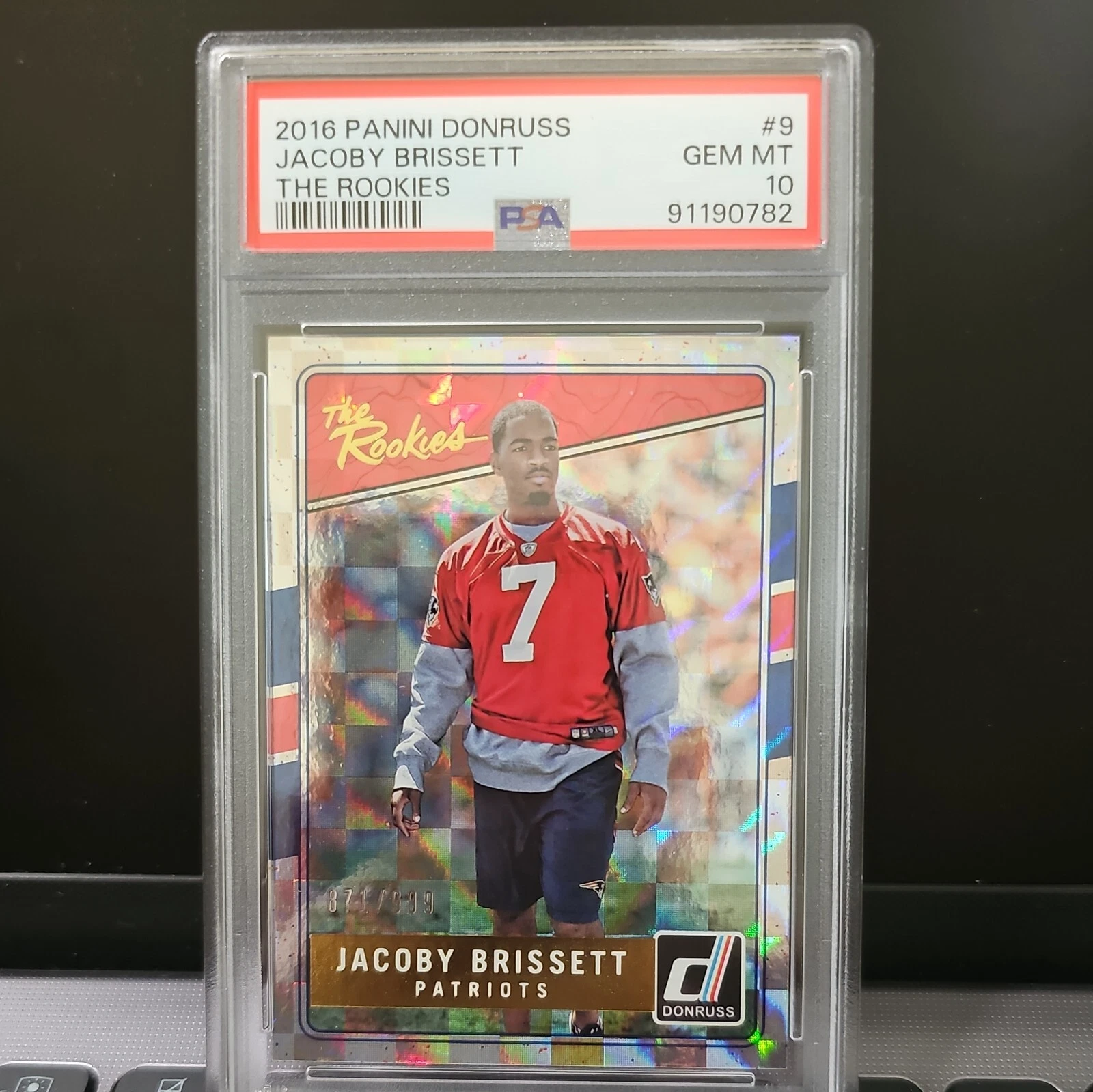 Jacoby Brissett Panini Donruss the Rookies #9 Base