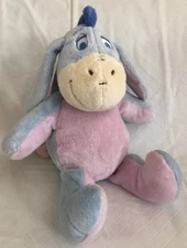 KIDS PREFERRED Stuffed Plush EEYORE Crinkle Ears Rattle 12" Disney Baby Toy
