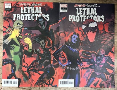 ABSOLUTE CARNAGE LETHAL PROTECTORS #1 - #2 (2019) NM CONNECTING VARIANT COVERS