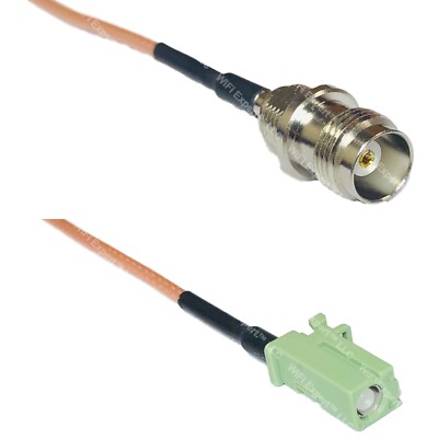 RG316 TNC FEMALE to Avic Green Pioneer Jack RF Cable Rapid-SHIP LOT