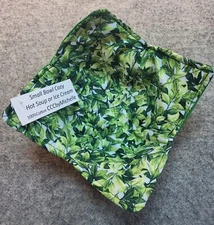 Small Bowl Cozies 100% Cotton Microwavable Soup Bowl Cozy potholder fabric cozy