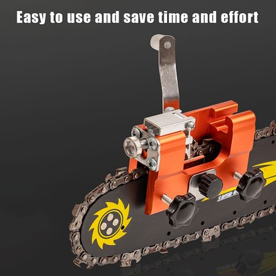 Hand Crank Chain Sharpener Portable Electric Chain Saw Chain Sharpening Tool