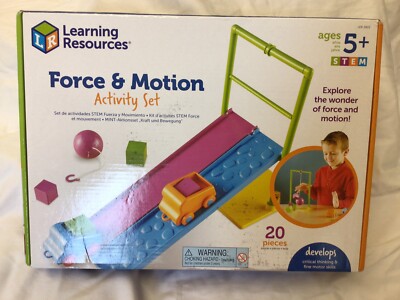 Learning Resources MINT Kraft & Bewegung Aktivität Set Alter 5+ Kinder pädagogisch