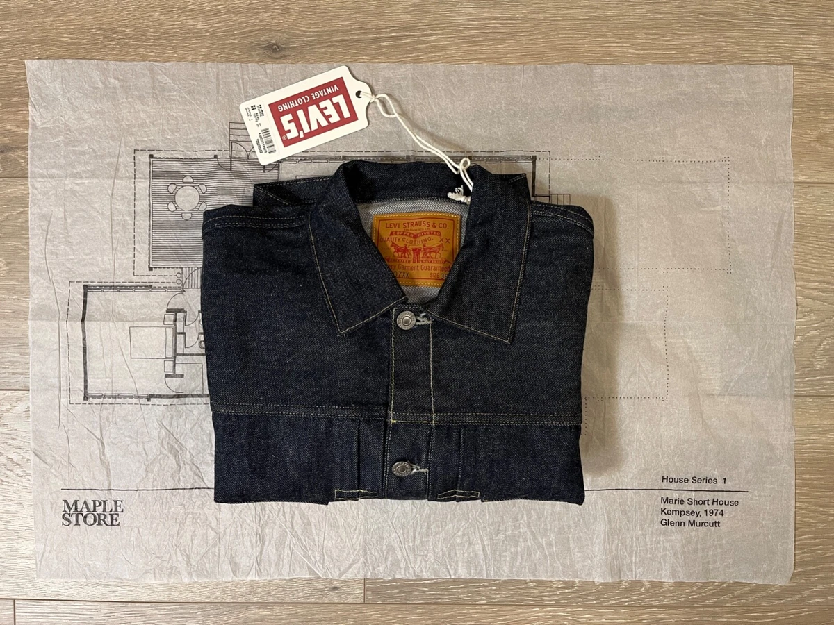 Levi's Vintage Clothing 1953 Type 2 Jacket 507XX size 38 S Small LVC