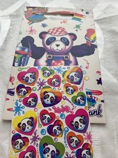 Vintage Lisa Frank Panda Painter Sticker Tote One Sticker Sheet