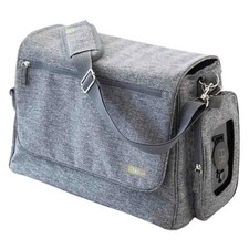 bbluv Ultra Complete Diaper Bag - Heather Gray - B0110