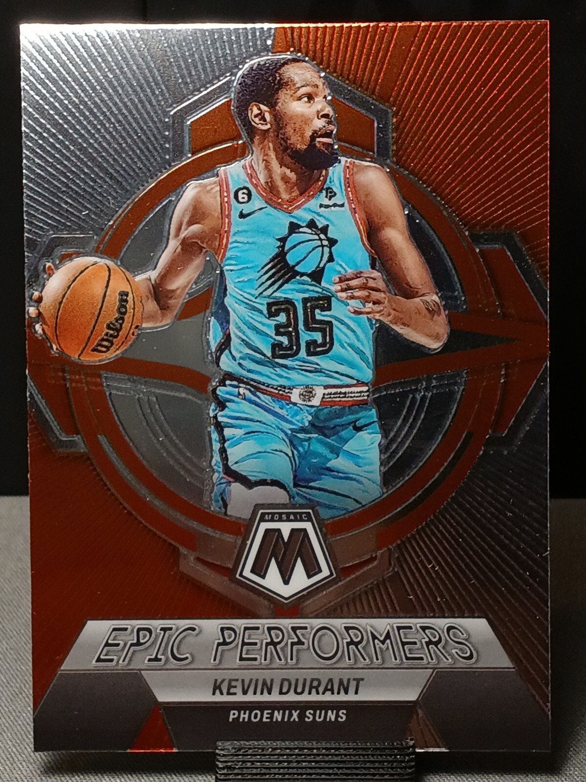 2022-23 Panini Mosaic Epic Performers #5 Kevin Durant Phoenix Suns
