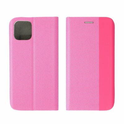 XIAOMI REDMI NOTE 8 PRO - SENSO Handy Tasche Book Hülle Case Kunstleder ROSA