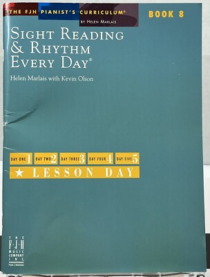 Sight Reading & Rhythm Every Day Book 8 - Marlais & Olson Piano Sheet Music