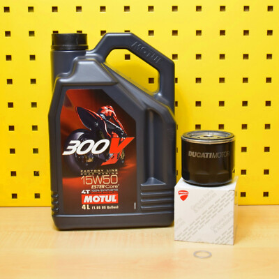 Öl OE Ölfilter Motul 300V 15w50 für: Ducati 748 749 848 916 996 998 1098 1198
