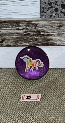 Lisa Frank Inspired Unicorn Phone Grip Holder Handmade New