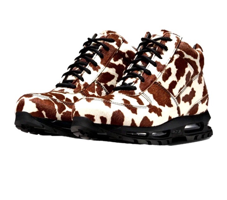 Nike Air Max ACG Goadome Boots Cacao Wow Cow Print Pony Hair Size