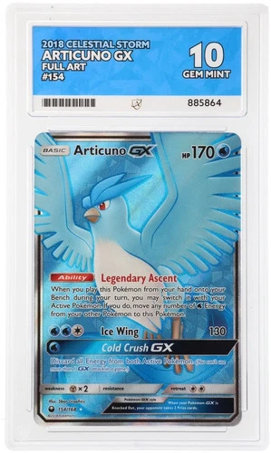 ACE 10 - Articuno GX - 154/168 - Celestial Storm - Pokemon Full Art Eng