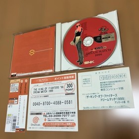The King of Fighters Dream Match 1999 Dreamcast Japan Import SNK KOF 99