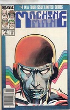 Marvel Comics Machine Man Volume 2 Book #4 VF+