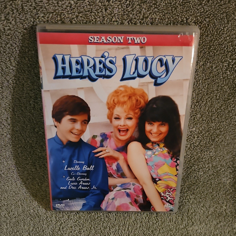 Here’s Lucy Season 2 DVD 4-Disc Set Lucille Ball Region 1 NTSC Color