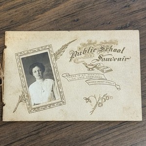 1914 Olivet NJ School Souvenir Booklet Seibert Ohio Photo
