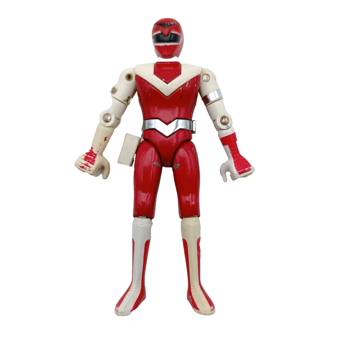 BIOMAN 2 MASKMAN Lot Force Rouge + Vehicule Bio Turboranger St Bandai