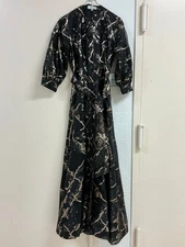 Teri Jon black and gold gown