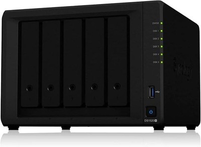 Synology DiskStation | DS1520+ | 5-BAY Plus Series | 40TB HDD | 4GB RAM