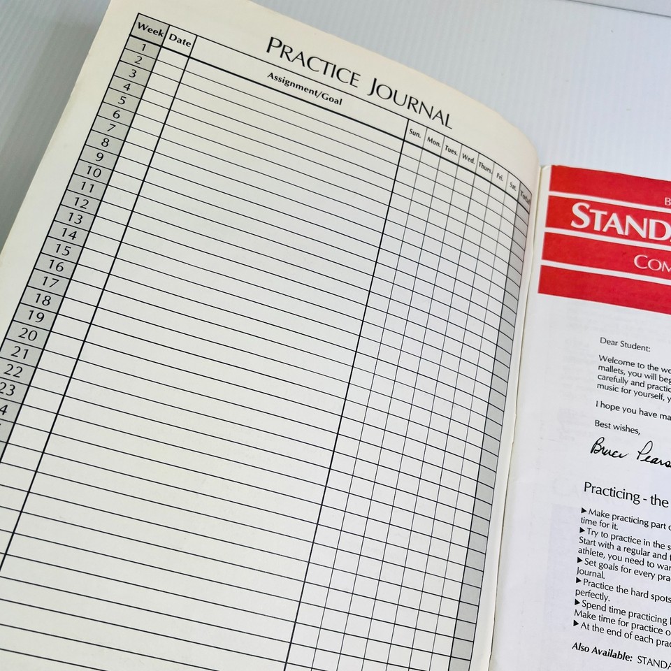 Standard of Excellence Book 1 Drums and Mallet Percussion W21PR Bruce Peterson 9780849759451| eBay