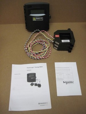 Square D EME3-043 Power Logic Energy Meter 400A Size 3 w/ 3 Current Transformers