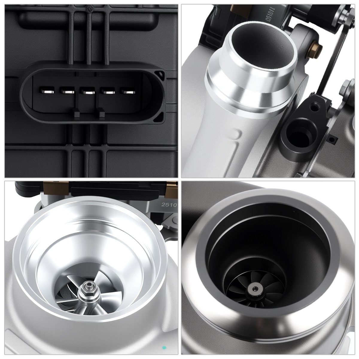 TF035HL Turbo Turbocharger For Jaguar XF XE Land Rover Range Rover Evoque 2.0L thumbnail 13