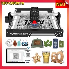 ATOMSTACK Swift 12W laser Graviermaschine für Anfänger Gravurbereich 300×300mm