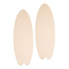  2 Pcs Décoration Planche Surf Suspendue Panneau De Plaque Bois Mural