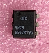QTC 4N25 optocoupler photo transistor output w/base connect Integrated Circuit