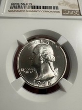 1948 San Francisco Washington Quarter, NGC MS66, Beautiful Mint Lustre++++++++++