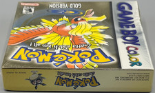 Pokemon Gold Version Nintendo Game Boy Color Sealed New Authentic