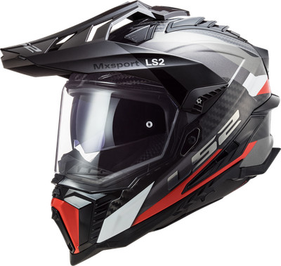 LS2 Helmets Explorer C Frontier Adventure Motorcycle Helmet W/ SunShield