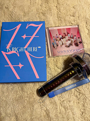 SEVENTEEN ALBUMS AND LIGHTSTICK!