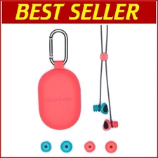 Comfortable Silicone Ear Plugs for Young Surfers - Surf Ears 2.0 in Green