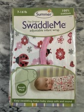SwaddleMe Infant Wrap 100 Cotton, Adjustable, 7-14lbs