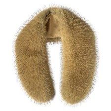 Women's Faux Fur Collar shawl Scarf for Winter Neck Warmer Scarf Wrap Nature