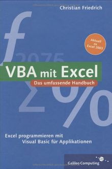 VBA mit Excel: Excel programmieren mit Visual Bas... | Buch | Zustand akzeptabel